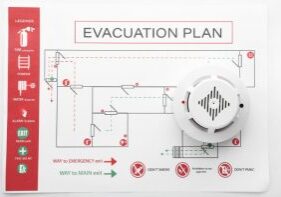 Evacuation plan image